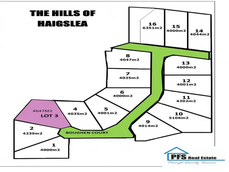 Third view of Homely land listing, lot 3 Boughen Court, Haigslea QLD 4306
