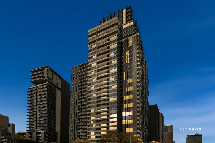 Main view of Homely apartment listing, 809/65 Dudley Street, West Melbourne VIC 3003