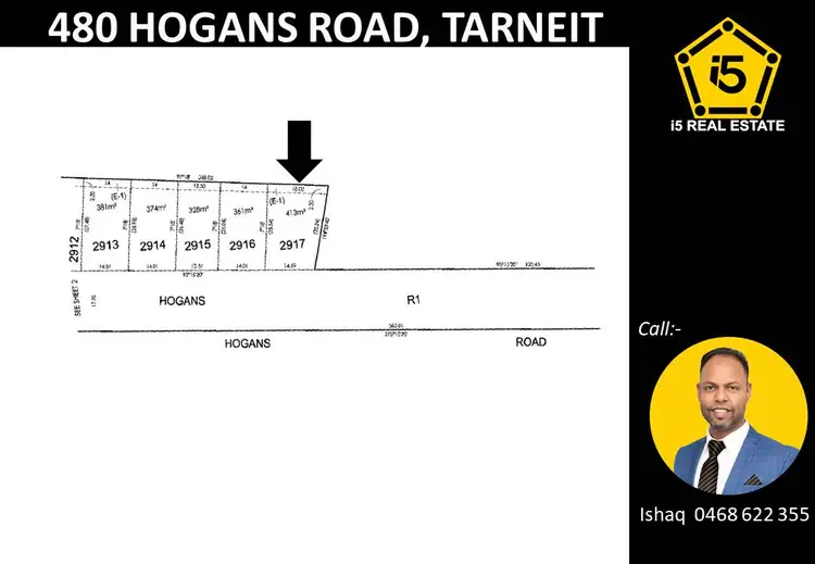Main view of Homely land listing, 480 Hogans Road, Tarneit VIC 3029