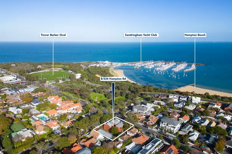 Main view of Homely apartment listing, 8/334 Hampton Street, Hampton VIC 3188