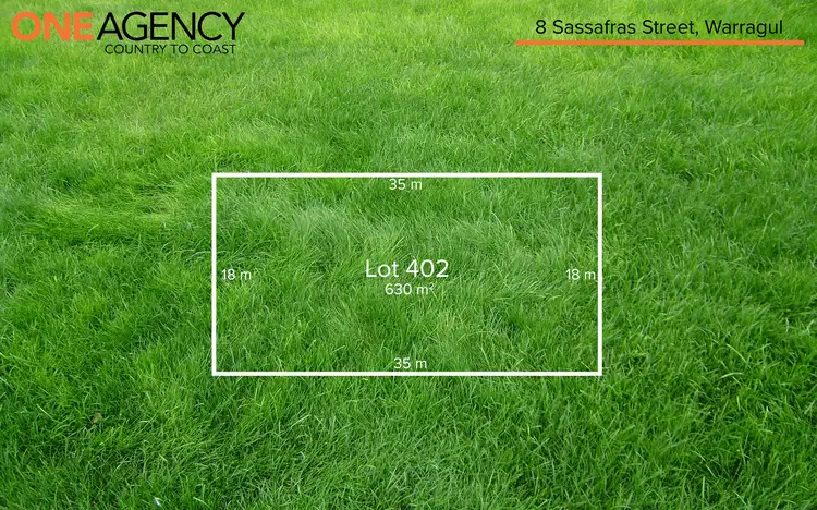 Main view of Homely land listing, 8 Sassafras Street, Warragul VIC 3820