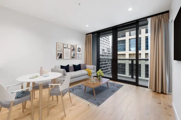 Second view of Homely apartment listing, 2005/464 Collins Street, Melbourne VIC 3000