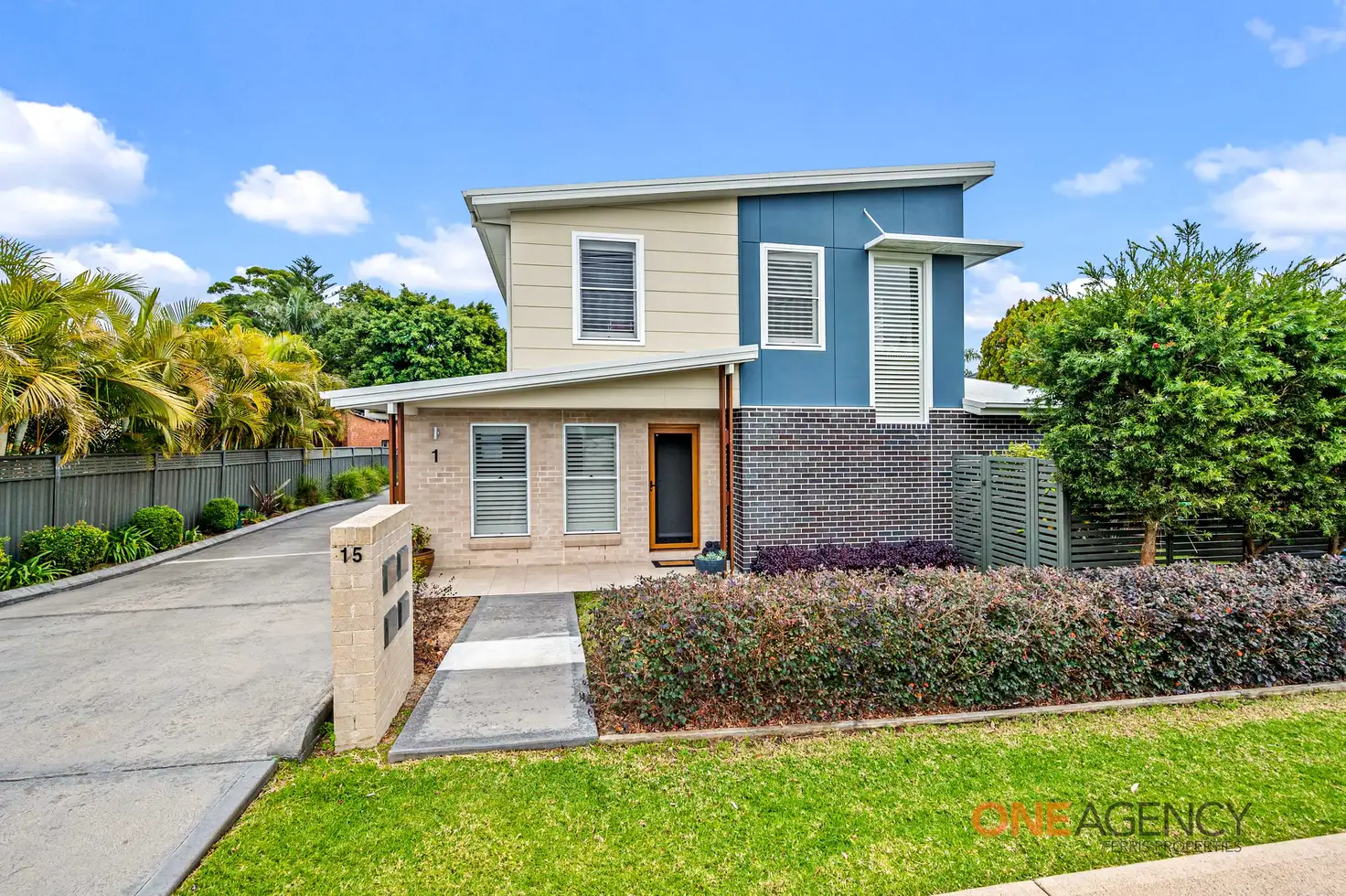 Main view of Homely townhouse listing, 1/15 Yorston Street, Warners Bay NSW 2282