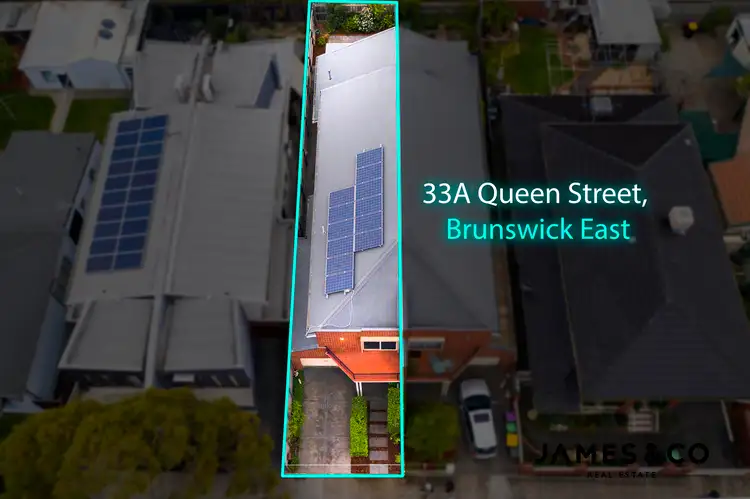 Second view of Homely townhouse listing, 33A Queen Street, Brunswick East VIC 3057