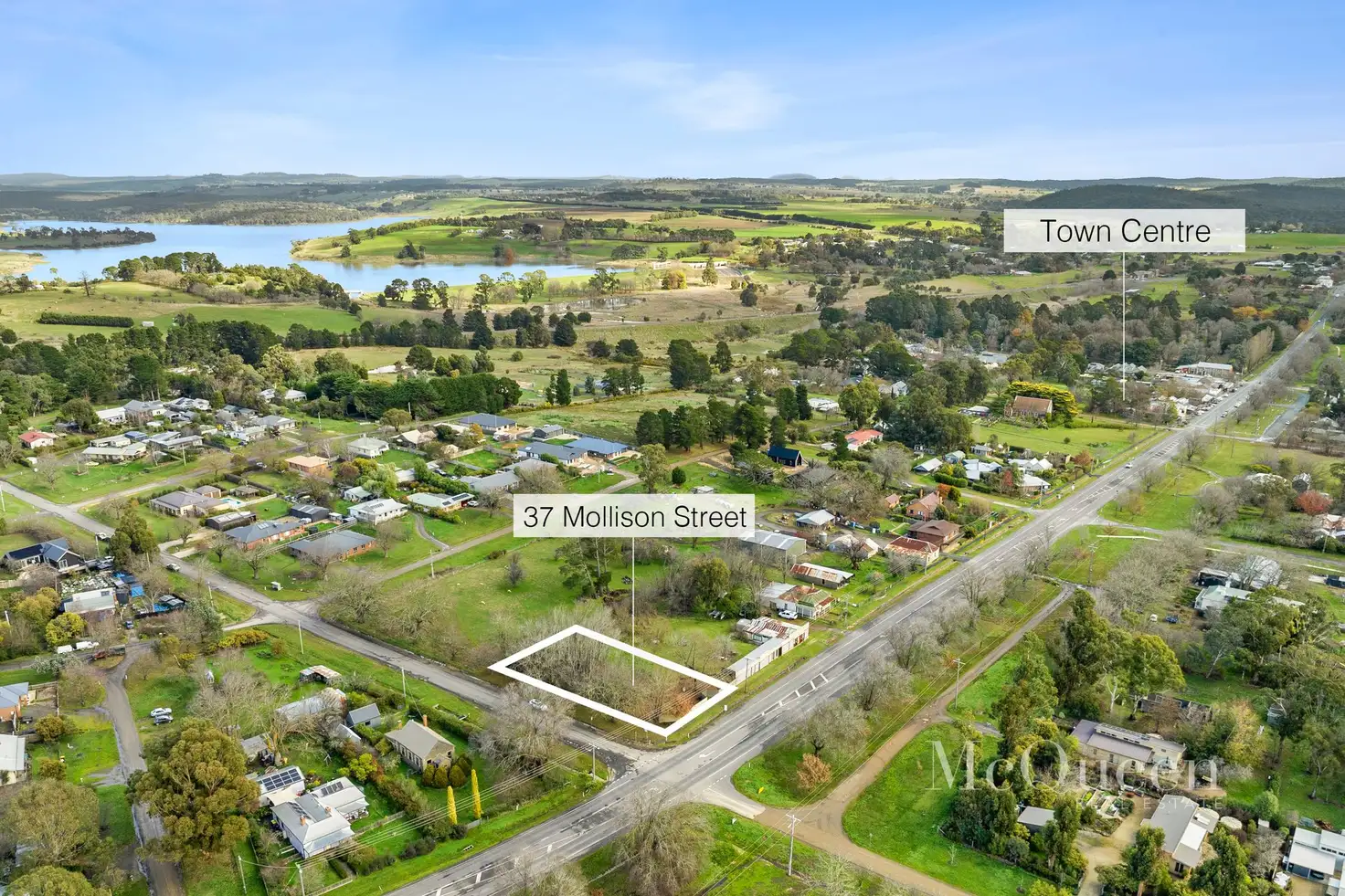 Main view of Homely land listing, 37 Mollison Street, Malmsbury VIC 3446
