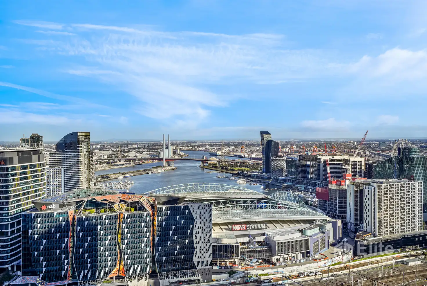 Main view of Homely apartment listing, 3810/200 Spencer Street, Melbourne VIC 3000