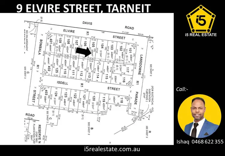 Main view of Homely land listing, 9 Elvire Street, Tarneit VIC 3029