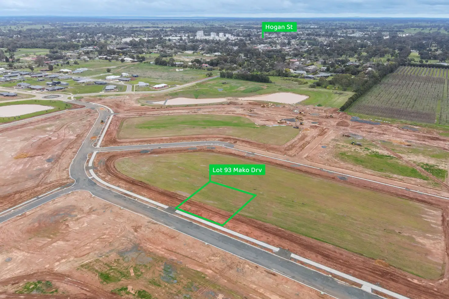 Main view of Homely land listing, Lot 93 Mako Drive, Tatura VIC 3616
