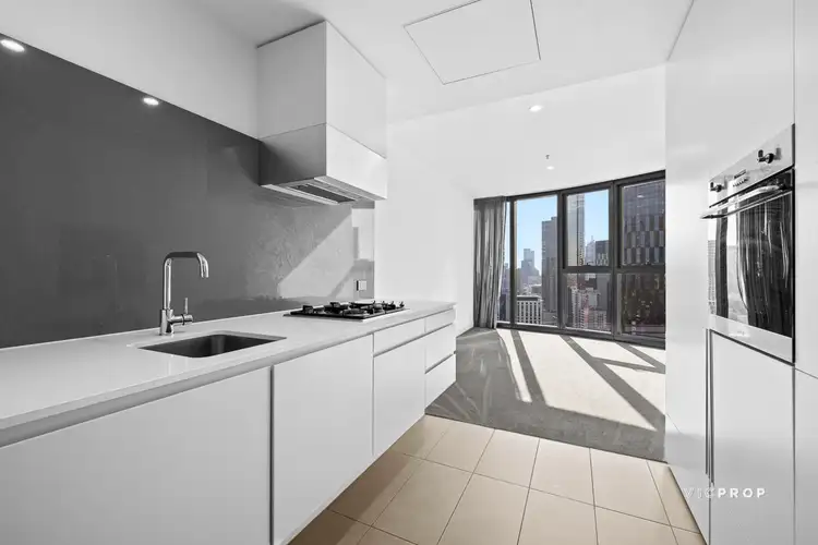 Third view of Homely apartment listing, 3409/105 Clarendon Street, Southbank VIC 3006