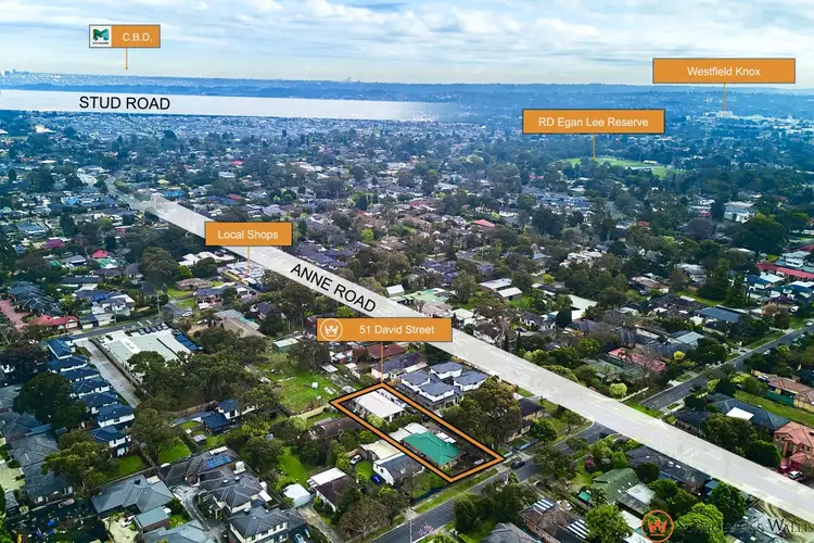 Second view of Homely house listing, 51 David Street, Knoxfield VIC 3180