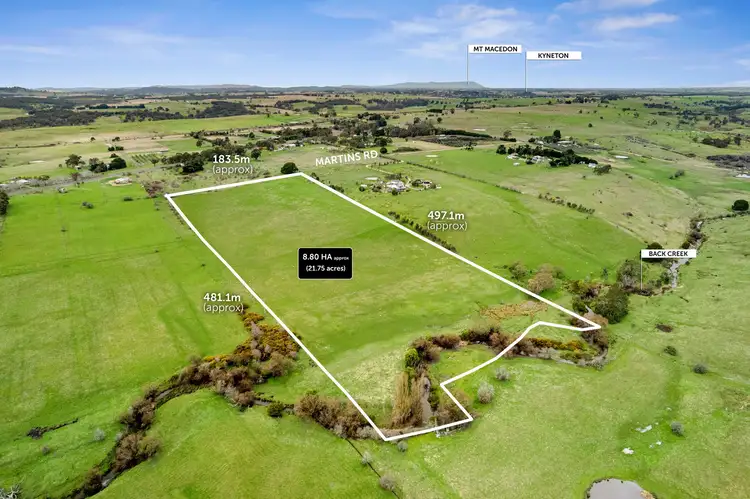 Main view of Homely land listing, Lot 23 Martins Road, Taradale VIC 3447