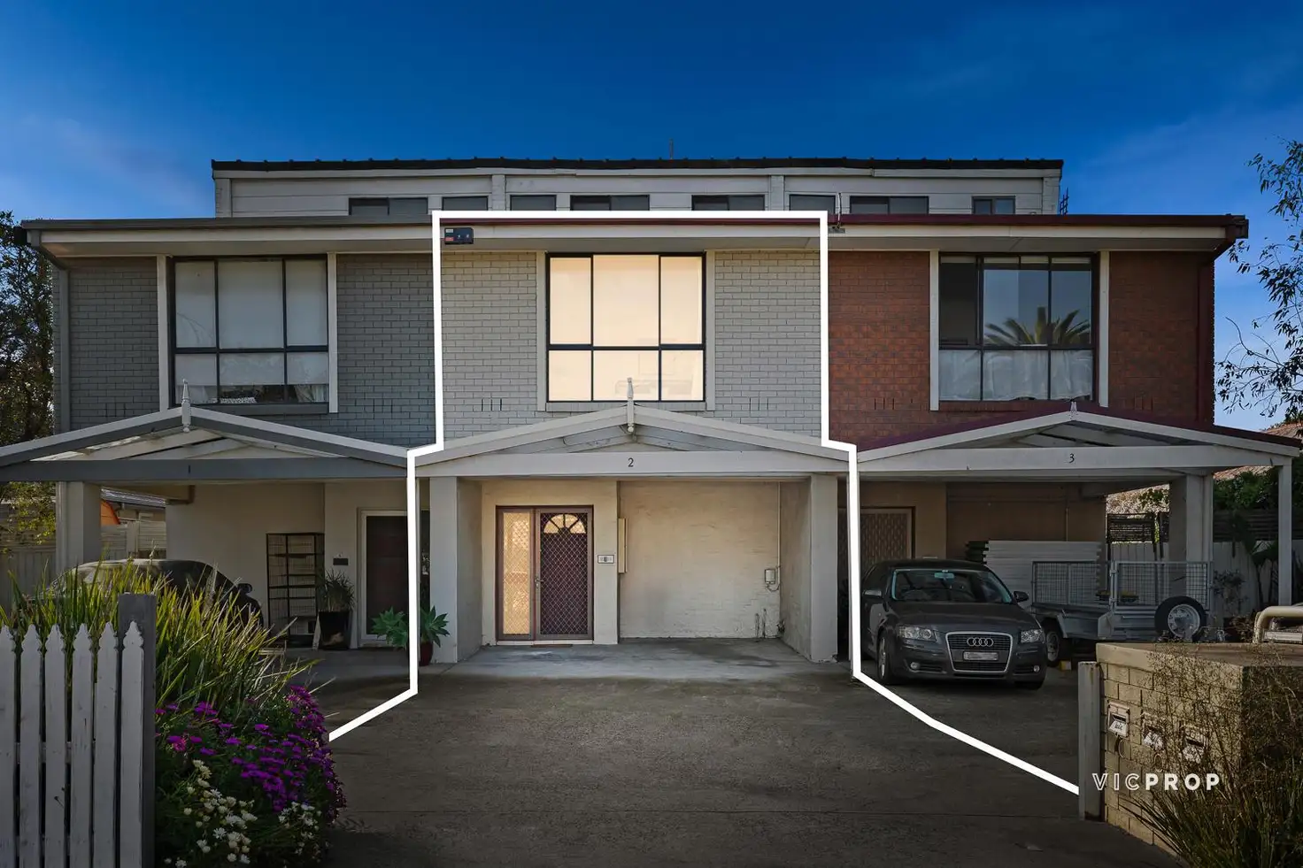 Main view of Homely townhouse listing, 2/4 Queen Street, Footscray VIC 3011