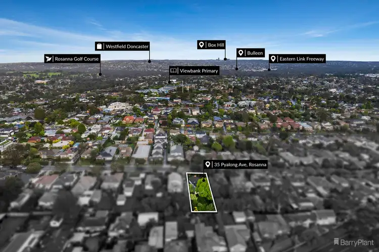Second view of Homely house listing, 35 Pyalong Avenue, Rosanna VIC 3084