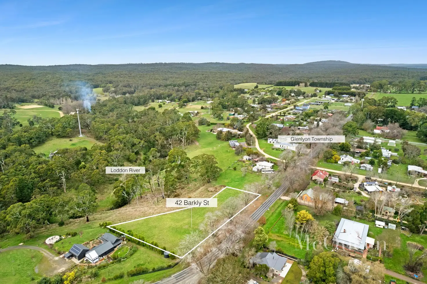 Main view of Homely land listing, 42 Barkly Street, Glenlyon VIC 3461