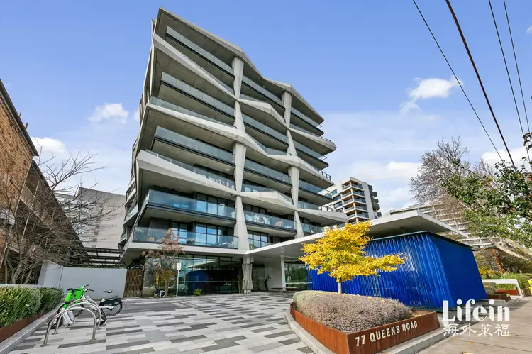 Main view of Homely apartment listing, 1108/77 Queens Road, Melbourne VIC 3000