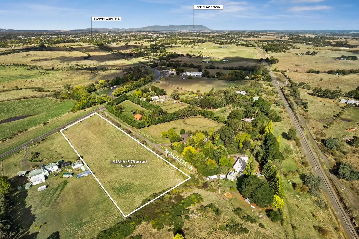 Main view of Homely land listing, LOT Lot 1 Hoadleys Lane, Kyneton VIC 3444