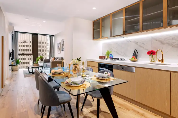 Main view of Homely apartment listing, 1603/464 Collins Street, Melbourne VIC 3000