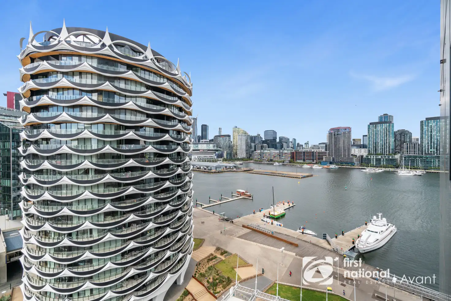 Main view of Homely apartment listing, 1312/6-22 Pearl River Road, Docklands VIC 3008