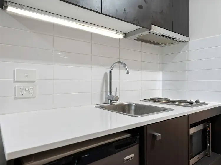 Third view of Homely studio listing, 1034/43 Therry Street, Melbourne VIC 3000