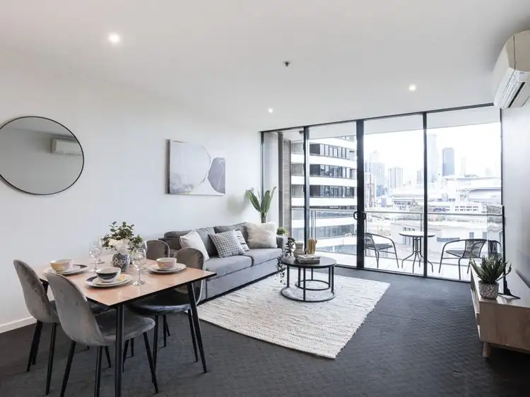 Main view of Homely apartment listing, 703/20 Rakaia Way, Docklands VIC 3008