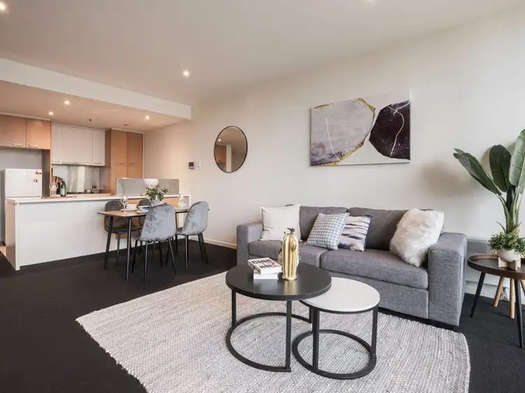 Second view of Homely apartment listing, 703/20 Rakaia Way, Docklands VIC 3008