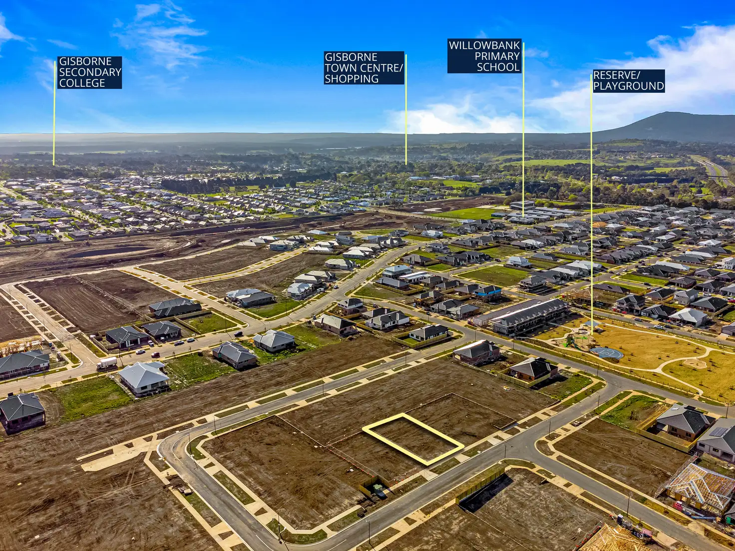 Main view of Homely land listing, Lot 1437 Leahy Circuit, Gisborne VIC 3437