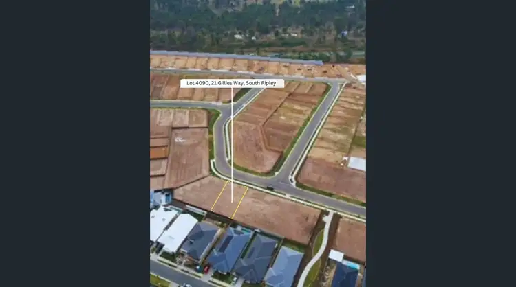 Second view of Homely land listing, Lot 4090 Gillies Way, South Ripley QLD 4306