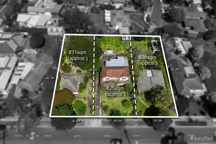 Main view of Homely house listing, 38, 40 & 42 Chippewa Avenue, Donvale VIC 3111