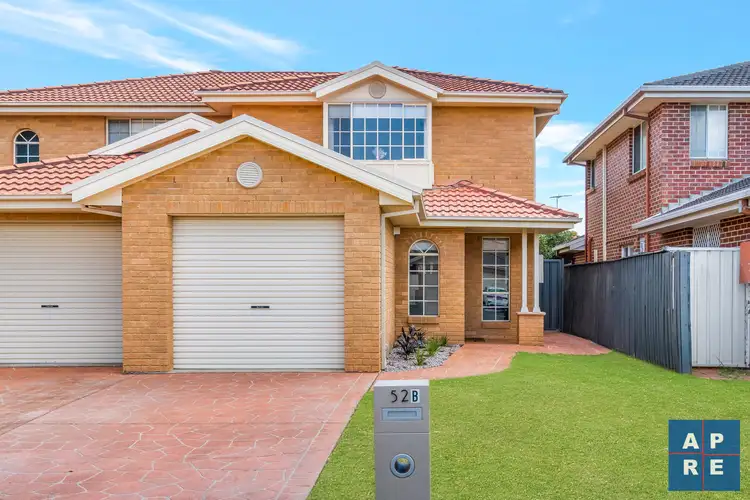 Main view of Homely semi-detached listing, 52B Kookaburra Road, Prestons NSW 2170