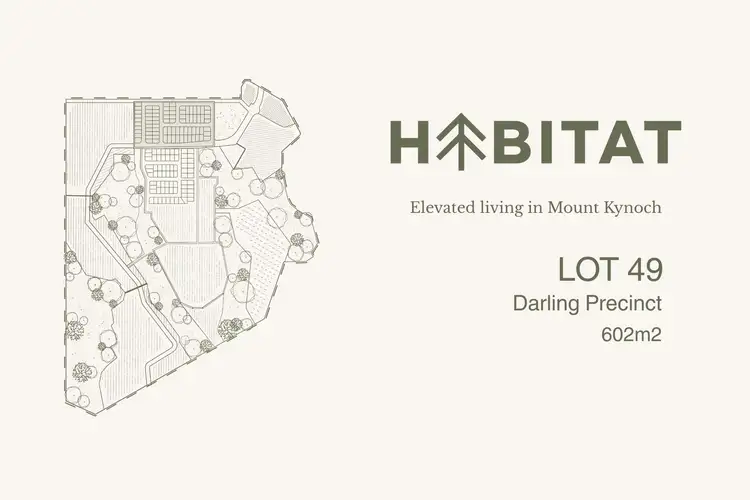Main view of Homely land listing, Lot 49 Habitat Mt Kynoch, Shuttlewood Court, Mount Kynoch QLD 4350