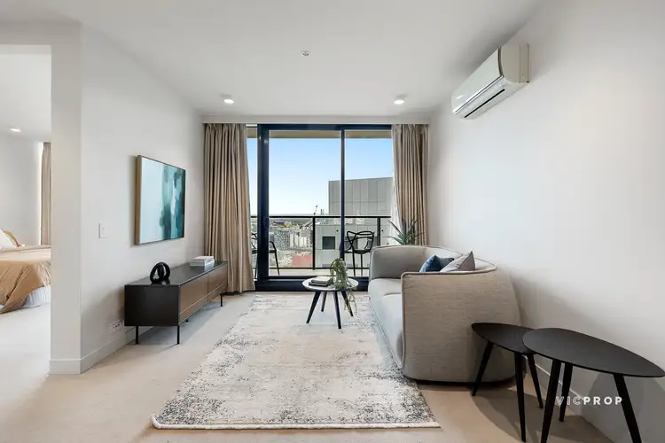 Second view of Homely apartment listing, 2406/33 Mackenzie Street, Melbourne VIC 3000