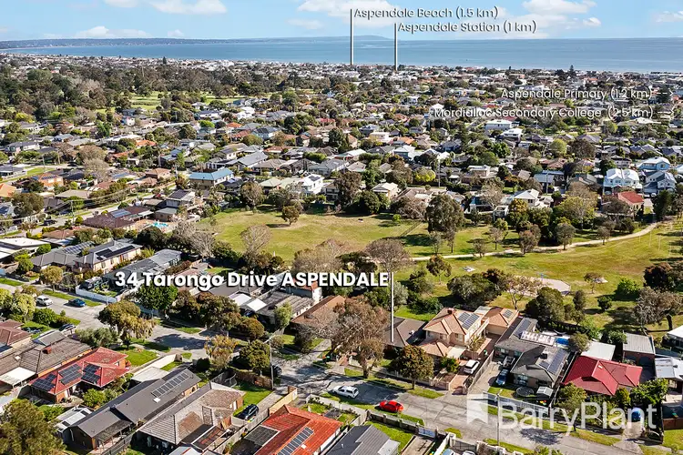 Second view of Homely house listing, 34 Tarongo Drive, Aspendale VIC 3195