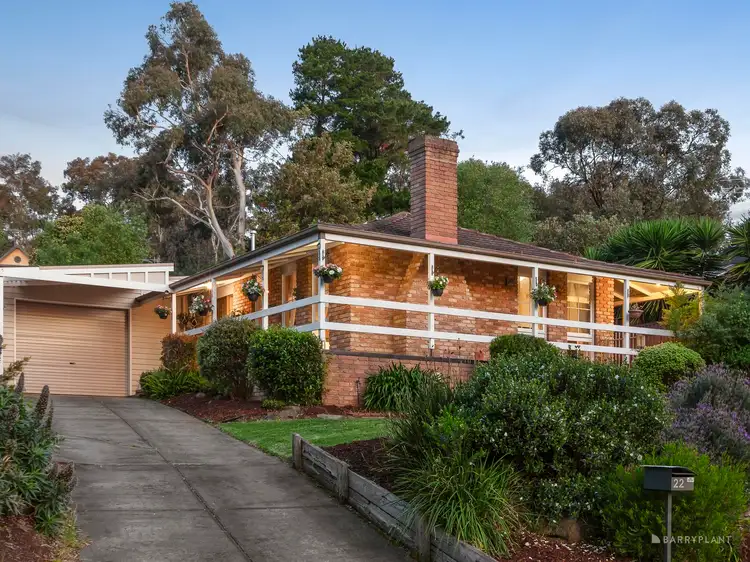 Main view of Homely house listing, 22 Coolabah Drive, Eltham VIC 3095
