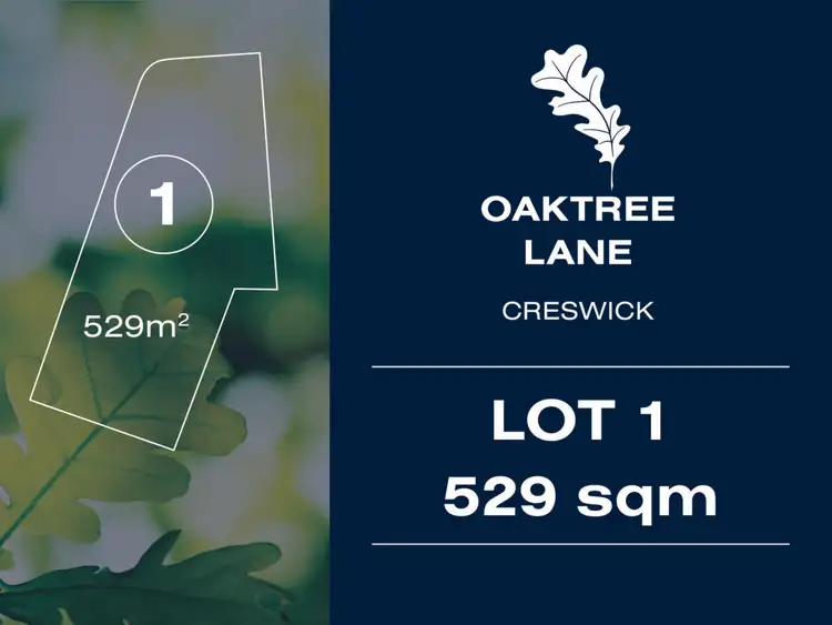 LOT Lot, 1 Oaktree  Lane, Creswick VIC 3363