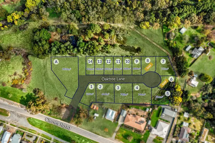Second view of Homely land listing, LOT Lot, 5 Oaktree Lane, Creswick VIC 3363