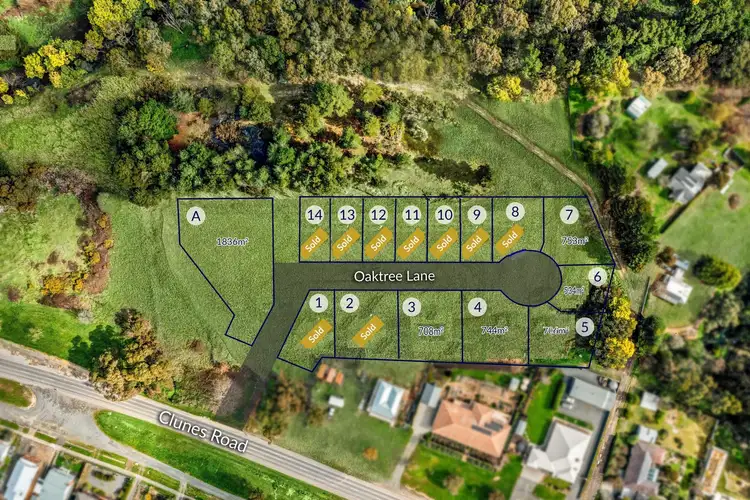 Second view of Homely land listing, LOT LOT, 10 Oaktree Lane, Creswick VIC 3363