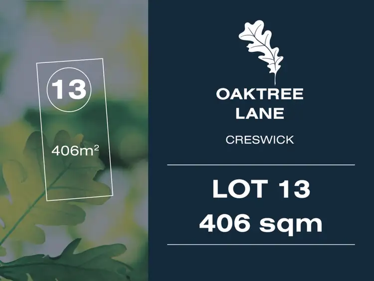 LOT Lot, 13 Oaktree  Lane, Creswick VIC 3363