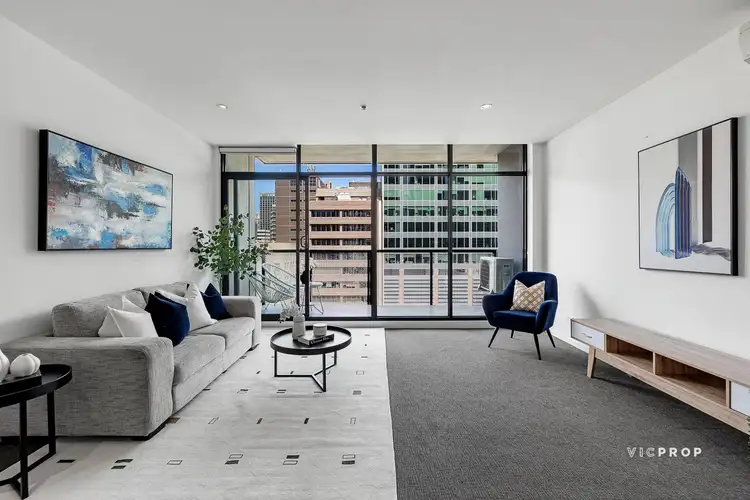 Main view of Homely apartment listing, 1305/380 Little Lonsdale Street, Melbourne VIC 3000