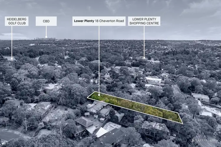Third view of Homely land listing, 18 Cheverton Road, Lower Plenty VIC 3093