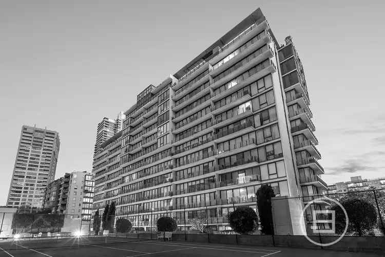 Main view of Homely apartment listing, 1101/38 Bank Street, South Melbourne VIC 3205