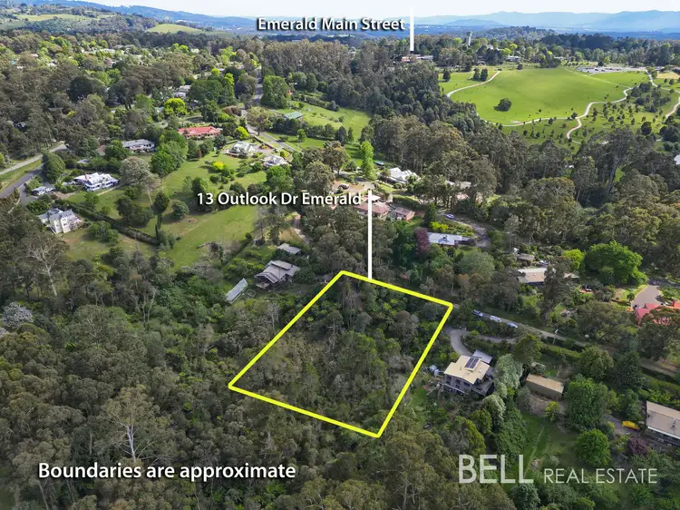 Second view of Homely land listing, 13 Outlook Road, Emerald VIC 3782