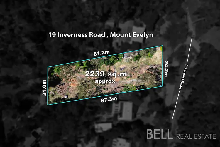 Main view of Homely land listing, 19 Inverness Road, Mount Evelyn VIC 3796