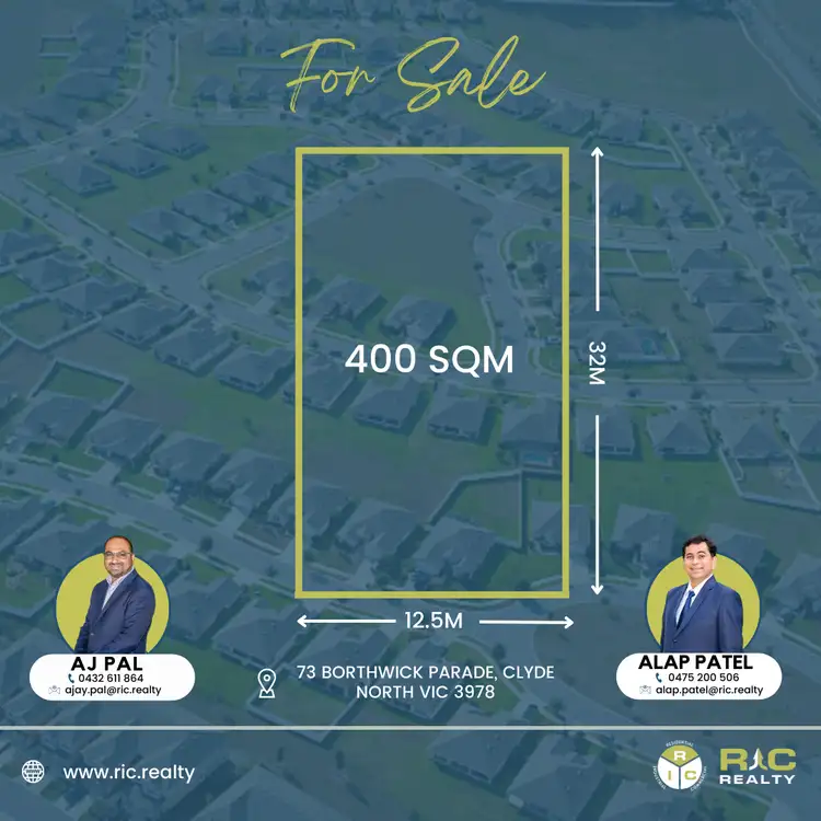 Third view of Homely land listing, 73 Borthwick Parade, Clyde North VIC 3978