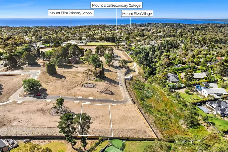 Main view of Homely land listing, LOT 107, 25 Wooralla Drive, Mount Eliza VIC 3930