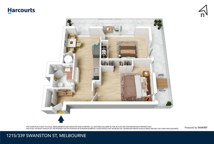 Seventh view of Homely apartment listing, 1215/339 Swanston Street, Melbourne VIC 3000
