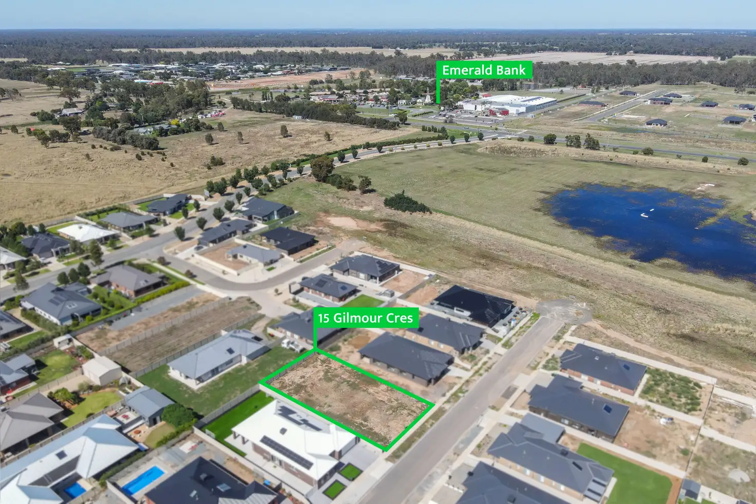 Main view of Homely land listing, 15 Gilmour Crescent, Kialla VIC 3631