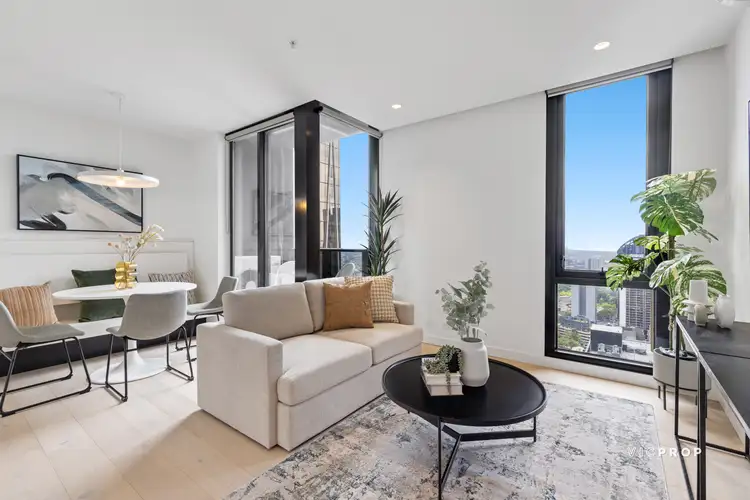 Second view of Homely apartment listing, 4002/81 Abeckett Street, Melbourne VIC 3000