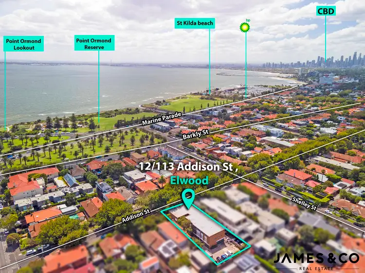 Third view of Homely apartment listing, 12/113 Addison Street, Elwood VIC 3184