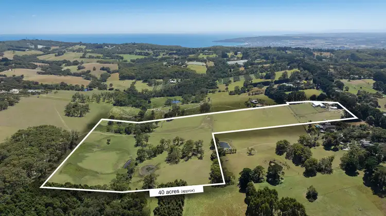 Main view of Homely rural property listing, 180 Main Creek Road, Arthurs Seat VIC 3936