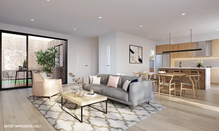 Second view of Homely townhouse listing, 2/52 Jaguar Drive, Clayton VIC 3168